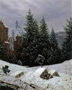 Carl Gustav Carus, Cemetery on Mount Oybin